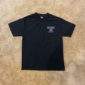 Nevada red rock Harley Davidson tshirt size large